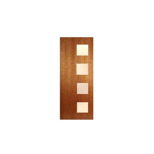 Hume 2340 x 1020 x 40mm Entrance Door SPM Savoy Translucent Glass Focus 7