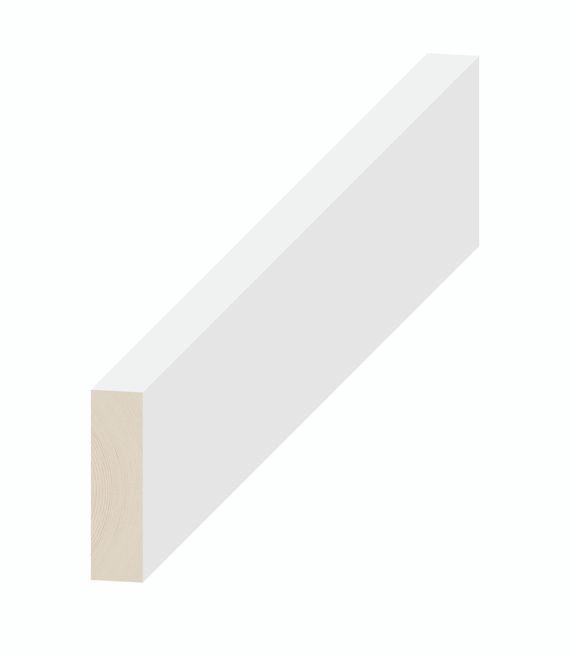 Primed Pine Moulding DAR Profile 92 x 18  5.4m