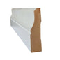 Hume 92 x 18mm 5.4m Moulding White MDF Primed Lambs Tongue