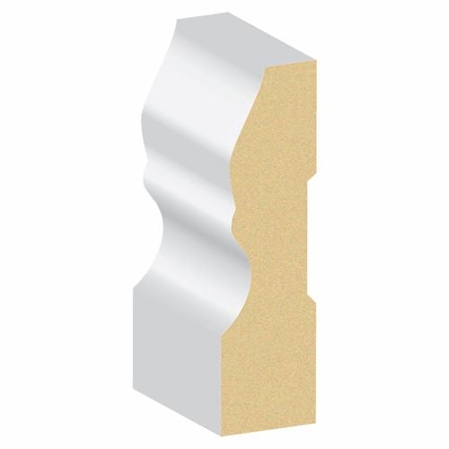 Hume 67 x 18mm 5.4m Moulding White MDF Primed Replica