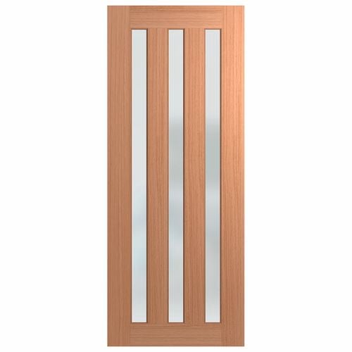 Hume 1200 x 2340 Entrance Door SPM Savoy Translucent Glass XS45