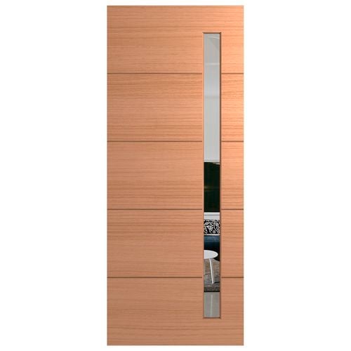 Hume 2340 x 1200 x 40mm Entrance Door Clear Glass XLR160