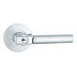 Girona Entrance Set - Satin Chrome