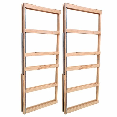 Hume 2040 x 620-820 x 90mm Evolution Double Door Cavity Unit