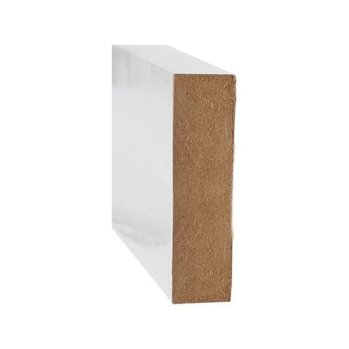 Hume White MDF Primed DAR 67 x 18mm 5.4m