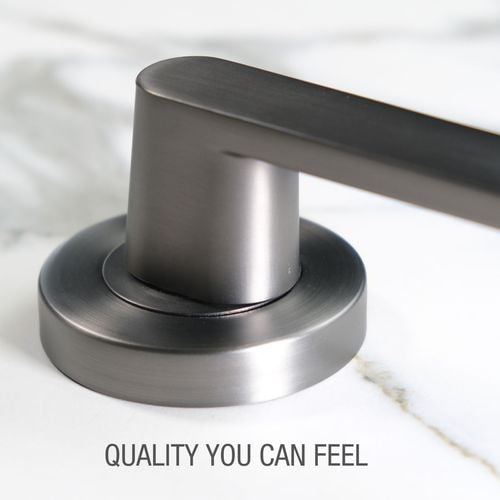 Lemaar Almeri Gun Metal Grey Passage Door Handle