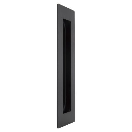 Rectangular Flush Pull 150mm in Matt Black